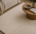 Rya-Teppich \'Wendy\' - Weiß