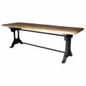 Bank Vintage - Natur/Metall