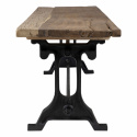 Bank Vintage - Natur/Metall