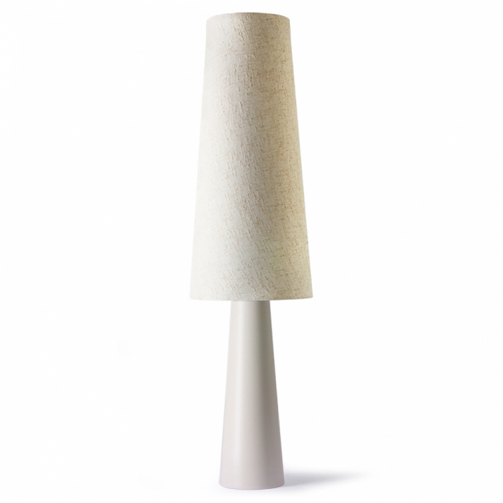Stehlampe 'Cone' - Naturweiß