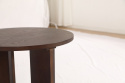 Couchtisch \'Créme\' Rund 55 cm - Walnuss