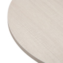 Couchtisch \'Créme\' Rund 55 cm - Weiß pigmentiert