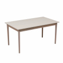 Esstisch \'Fager\' 135cm - Weiß pigmentiert