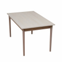 Esstisch \'Fager\' 135cm - Weiß pigmentiert