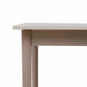Esstisch \'Fager\' 135cm - Weiß pigmentiert