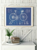 Plakat - Straßenfahrrad