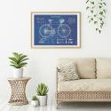 Plakat - Straßenfahrrad