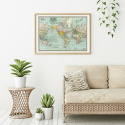 Plakat - Weinlese-Weltkarte 3