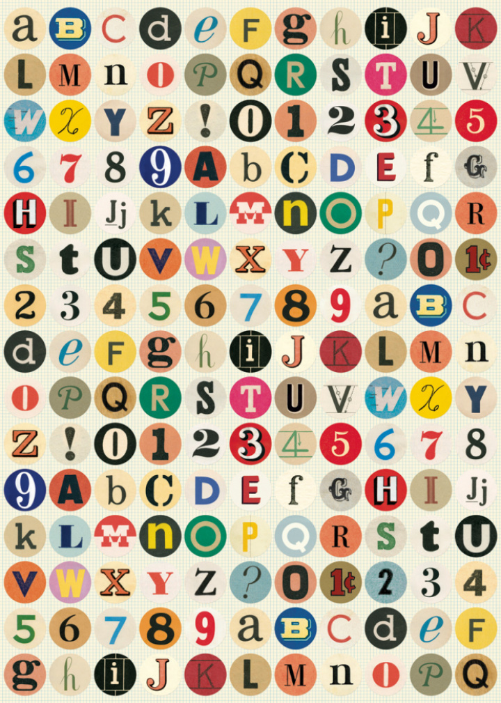 Gegenstände - Zahlen / Buchstaben