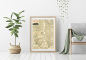 Plakat - Karte von New York