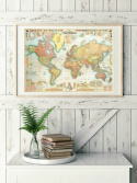 Poster - Vintage Weltkarte 5