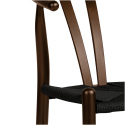 Stuhl \'Alta\' - Nussbaum/Schwarz