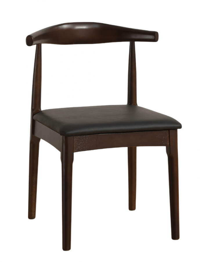 Stuhl 'Fager' - Nussbaum/Schwarz