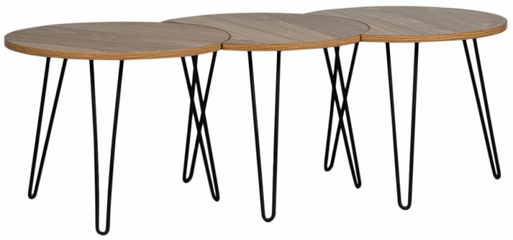 Tischset aus Holz - Metall / Holz in der Gruppe MBEL / Tische / Couchtisch bei Reforma (WS-C1007)