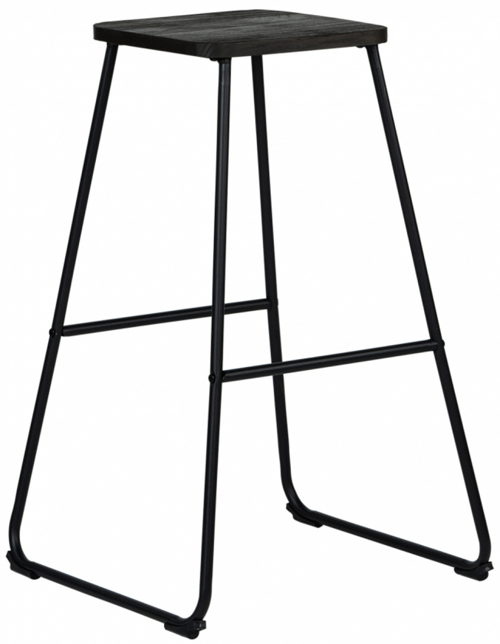 Barhocker \'Bors\' - Braun / Schwarz