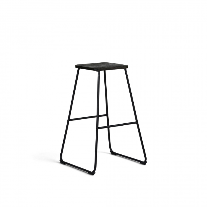 Barhocker 'Borås' - Braun/Schwarz