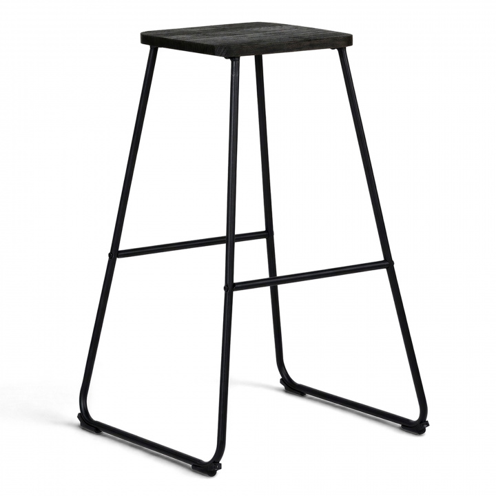 Barhocker 'Borås' - Braun/Schwarz
