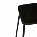 Barhocker \'Borås\' - Braun/Schwarz