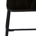 Hocker \'Borås\' - Braun/Schwarz