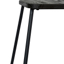 Hocker \'Borås\' - Braun/Schwarz