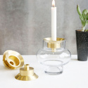 Kerzenständer \'Deckel\' - Messing