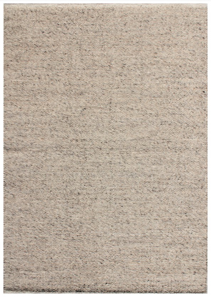 Teppich \'Venice Cream\' - Graubraun 160x230 in der Gruppe DEKORATION / Teppiche / Wolle & getuftete Teppiche bei Reforma (Wool-GB-160x230)