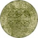 Runder Teppich \'Denizli\' 200cm - Grün