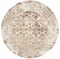 Runder Teppich \'Denizli\' 200cm - Beige