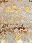 Wilton Teppich \'Elena\' 80x250cm - Beige/Gold