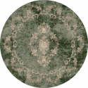 Runder Teppich \'Taknis\' 200cm - Grün
