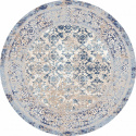 Runder Teppich \'Denizli\' 340cm - Blau