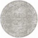 Runder Teppich \'Gombalia\' 120cm - Grau