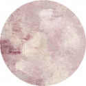 Runder Teppich \'Mogoro\' 200cm - Rosa