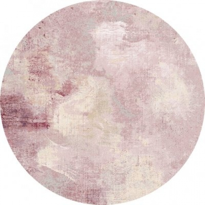 Runder Teppich \'Mogoro\' 200cm - Rosa in der Gruppe Einrichtung / Teppiche / Gewebte Teppiche bei Reforma (X10117491)