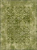 Wilton-Teppich \'Denizli\' 80x250cm - Grün