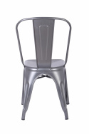 Stuhl \'Montmartre\' - Stahl matt