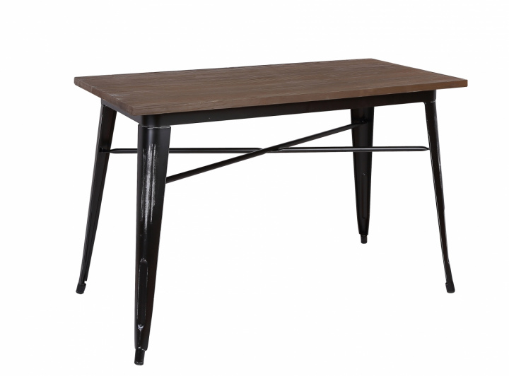 Tabelle 'Genua' - Schwarz / Antik