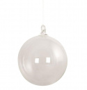 Glaskugel \'Schneeball\' - Transparent