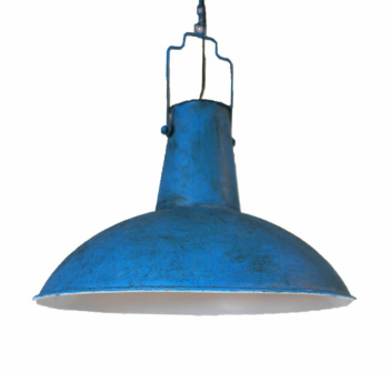 Industrielampe Vintage - Blau