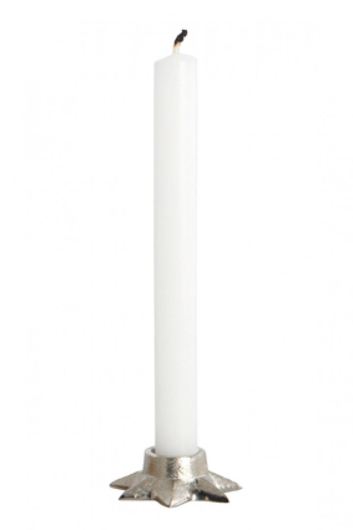 Kerzenhalter 'Star' -Silber - Hausarzt