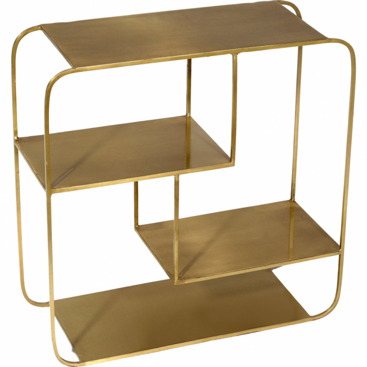 Wandregal - Vintage Messing 1 in der Gruppe Möbel / Regale & Aufbewahrung / Wandregale bei Reforma (m07068)