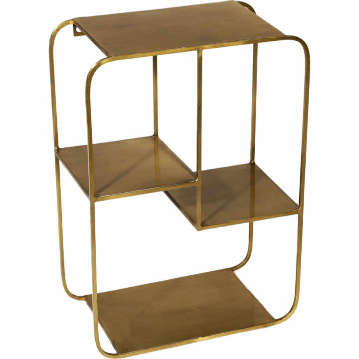 Wandregal - Vintage Messing 2 in der Gruppe Möbel / Regale & Aufbewahrung / Wandregale bei Reforma (m07069)