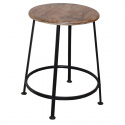 Vintage Hocker Woody \'Holly\' - Schwarz
