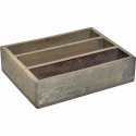 Aufbewahrungsbox \'Rustikales Holz\'