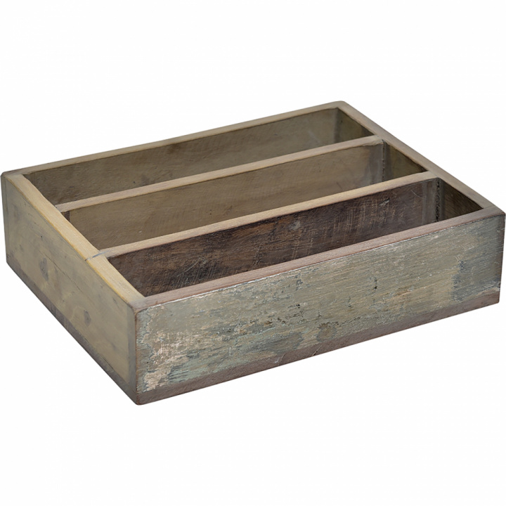 Aufbewahrungsbox 'Rustikales Holz'