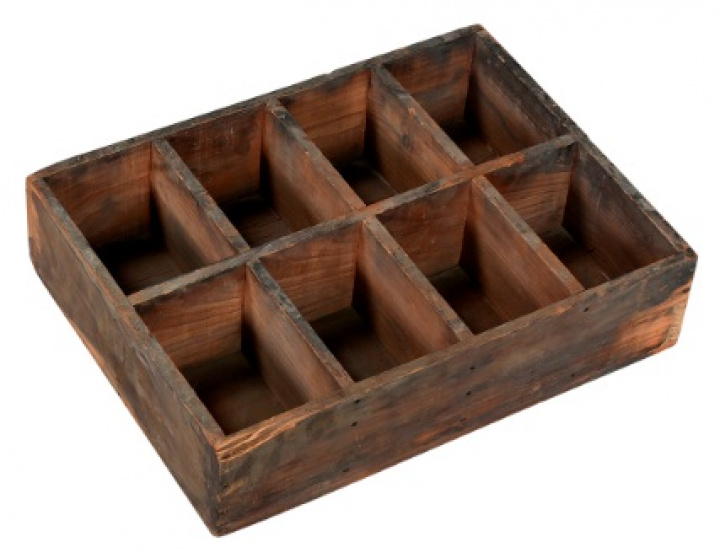 Vintage Holzkiste - 8 Zimmer