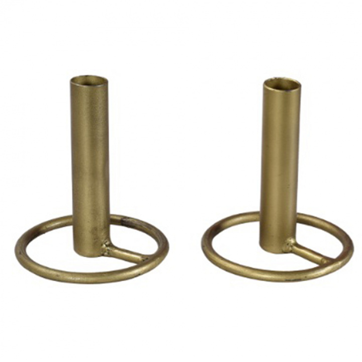 Kerzenhalter - Messing / Eisen L in der Gruppe Einrichtung / Dekoration / Kerzenhalter & Laternen bei Reforma (m16469)