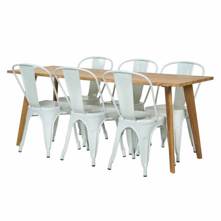 Essensgruppe \'Nordic Montmartre\' 1 Tisch & 6 Stühle in der Gruppe Möbel / Tische / Essgruppen bei Reforma (matgrupp33)