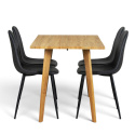  Essgruppe \'Nordic Shape\' - 1 Tisch & 4 Stühle