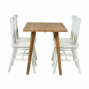 Essensgruppe \'Nordic Elsa\' - 1 Tisch & 4 Stühle